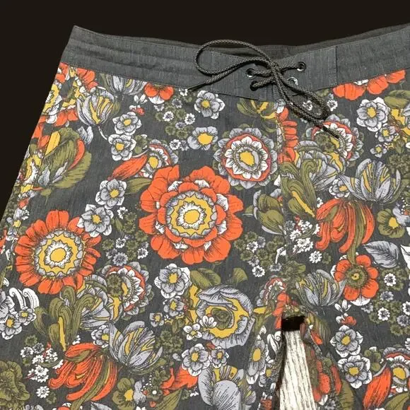 NEW Vissla Floral Trend Muy Muy Bueno Stretch Size 38 Mens Boardshort Womens - Picture 14 of 14